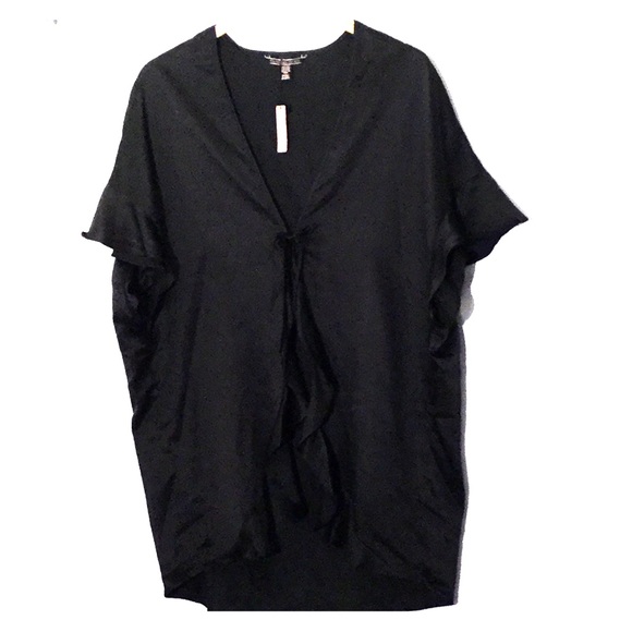 Victoria's Secret Other - Victoria Secret black robe/swim suit cover up OS